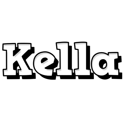 Kella snowing logo