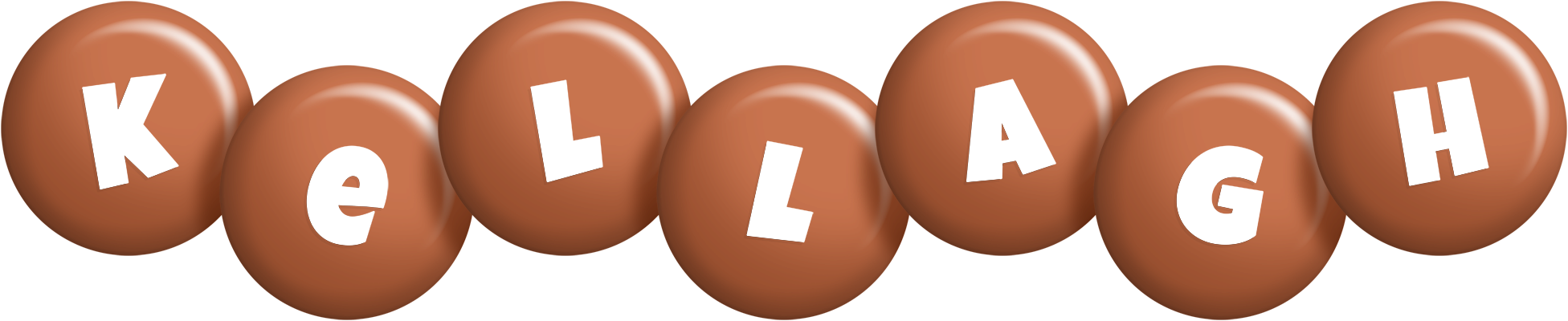 Kellagh candy-brown logo