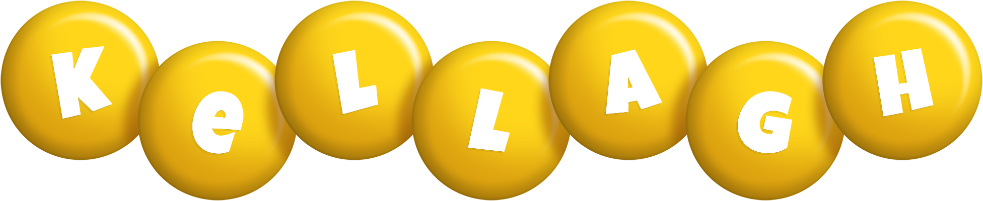 Kellagh candy-yellow logo