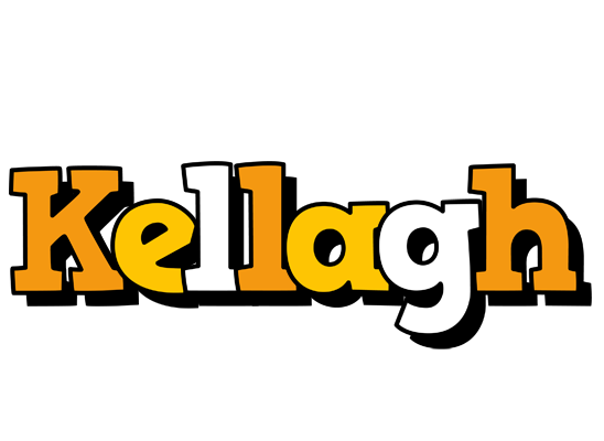 Kellagh cartoon logo