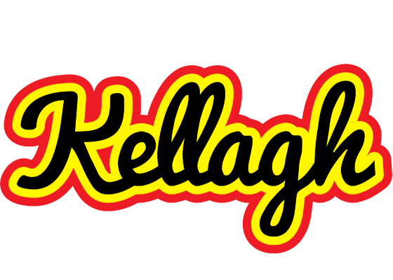 Kellagh flaming logo