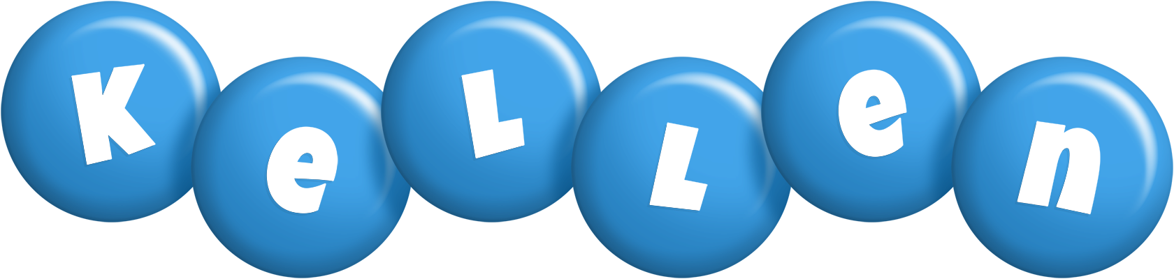 Kellen candy-blue logo