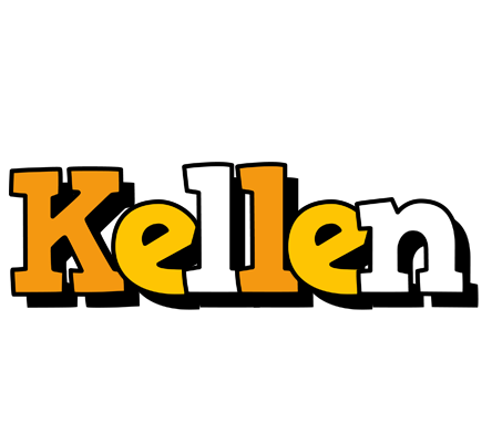 Kellen cartoon logo