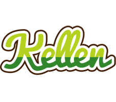 Kellen golfing logo