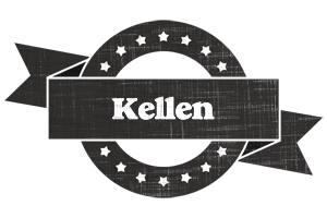 Kellen grunge logo