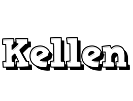 Kellen snowing logo