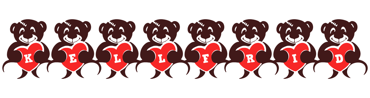 Kellfrid bear logo