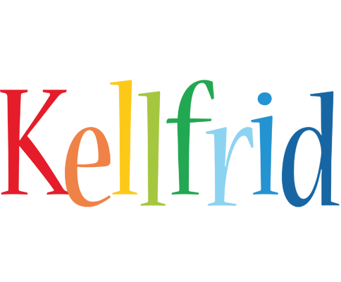 Kellfrid birthday logo