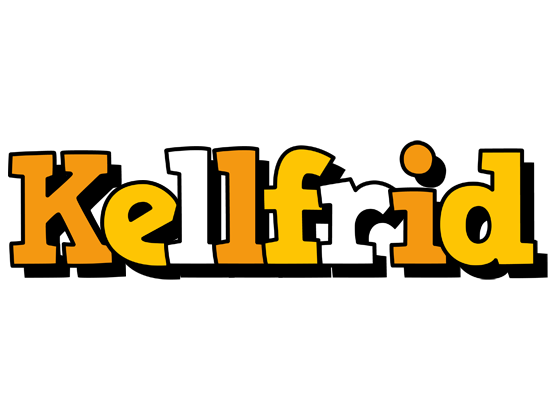 Kellfrid cartoon logo