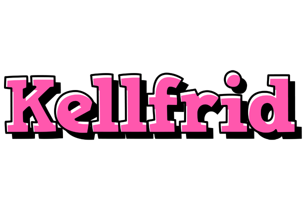 Kellfrid girlish logo