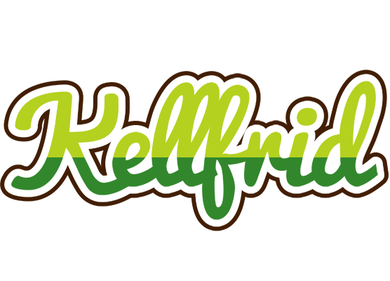 Kellfrid golfing logo