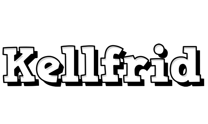 Kellfrid snowing logo