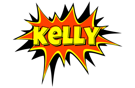 Kelly bazinga logo