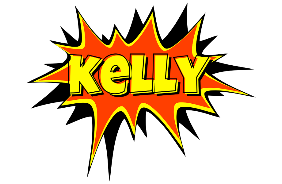 Kelly bazinga logo