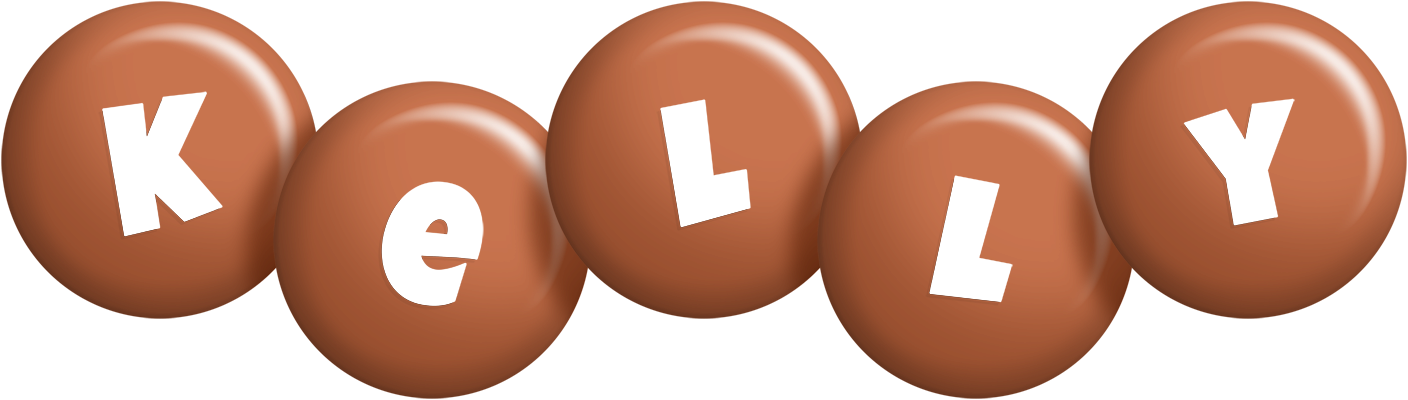 Kelly candy-brown logo