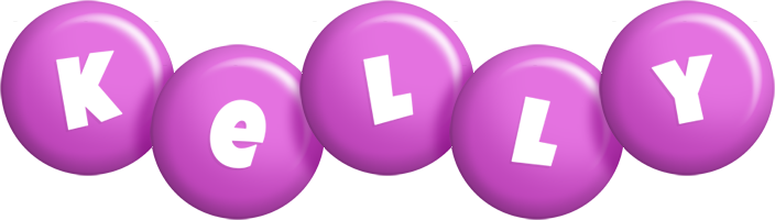 Kelly candy-purple logo