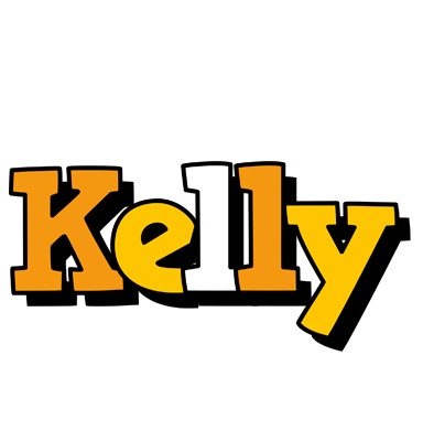 Kelly cartoon logo
