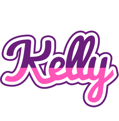 Kelly cheerful logo