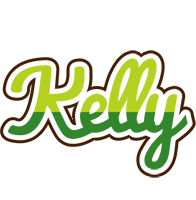 Kelly golfing logo