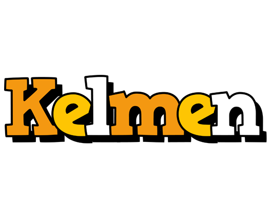 Kelmen cartoon logo