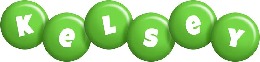Kelsey candy-green logo