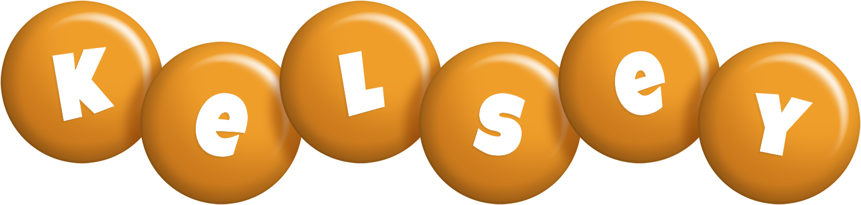 Kelsey candy-orange logo