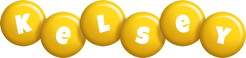 Kelsey candy-yellow logo