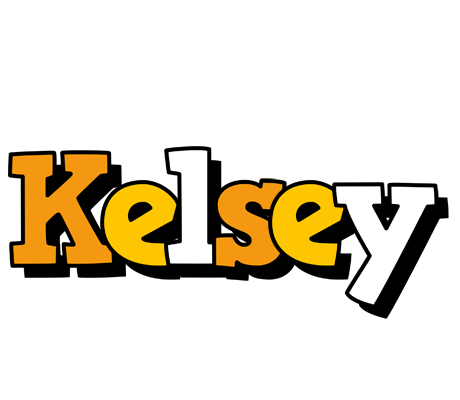 Kelsey cartoon logo