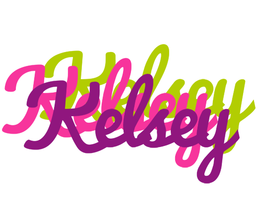 Kelsey flowers logo
