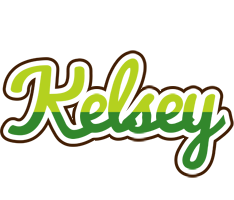 Kelsey golfing logo