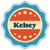Kelsey labels logo