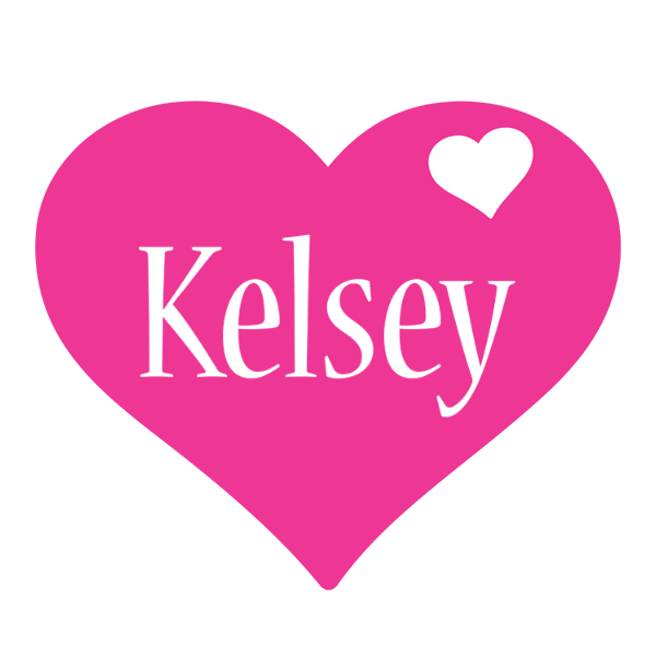 Kelsey love-heart logo