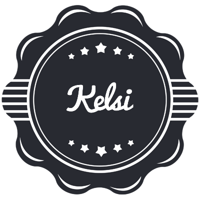 Kelsi badge logo
