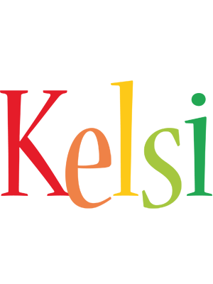 Kelsi birthday logo