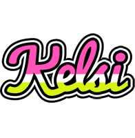 Kelsi candies logo