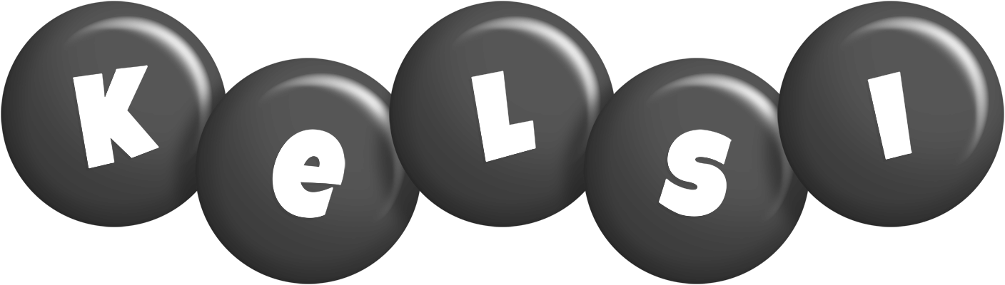 Kelsi candy-black logo