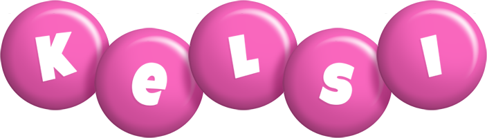 Kelsi candy-pink logo