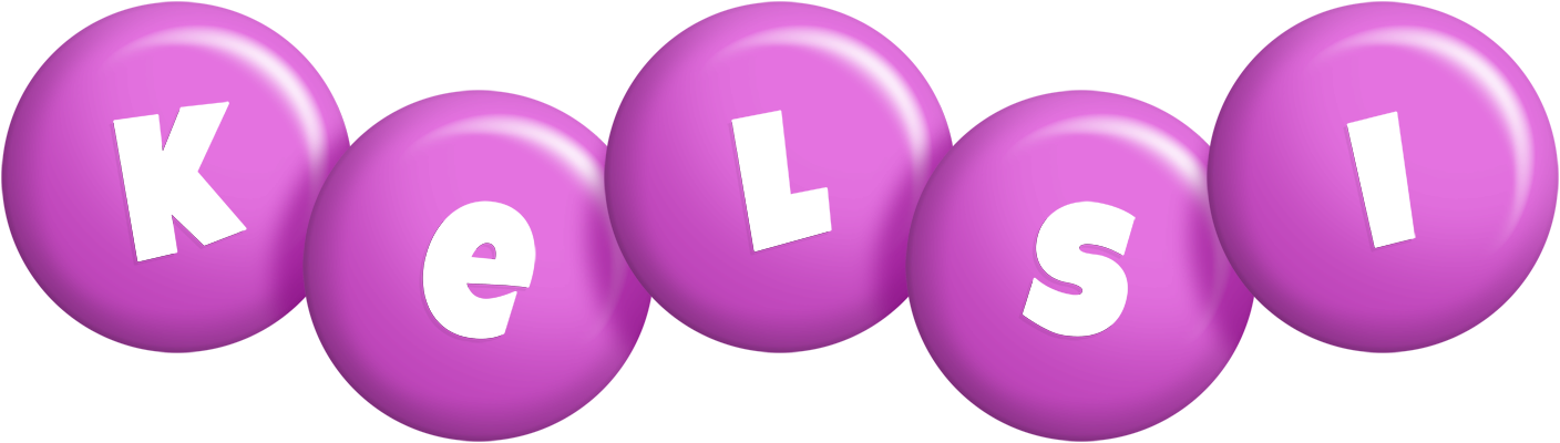Kelsi candy-purple logo