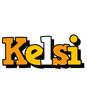 Kelsi cartoon logo