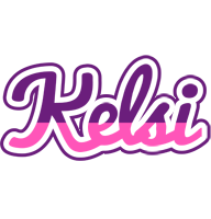 Kelsi cheerful logo