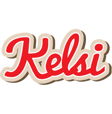 Kelsi chocolate logo