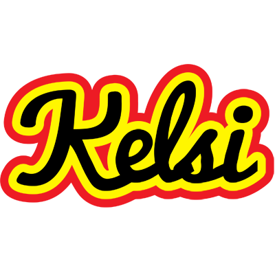 Kelsi flaming logo