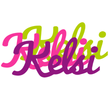 Kelsi flowers logo