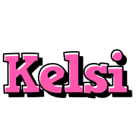 Kelsi girlish logo