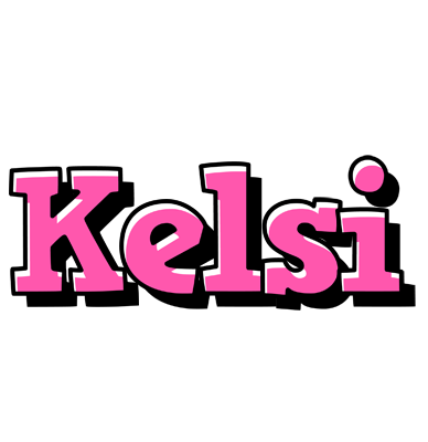 Kelsi girlish logo