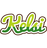 Kelsi golfing logo