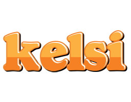 Kelsi orange logo