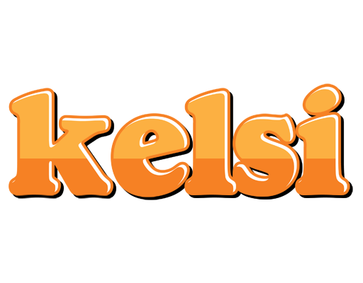 Kelsi orange logo