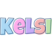 Kelsi pastel logo