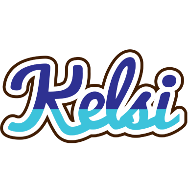 Kelsi raining logo